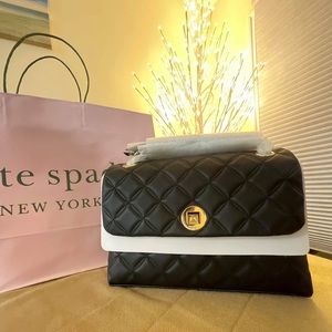 Kate Spade quilted shoulder bag